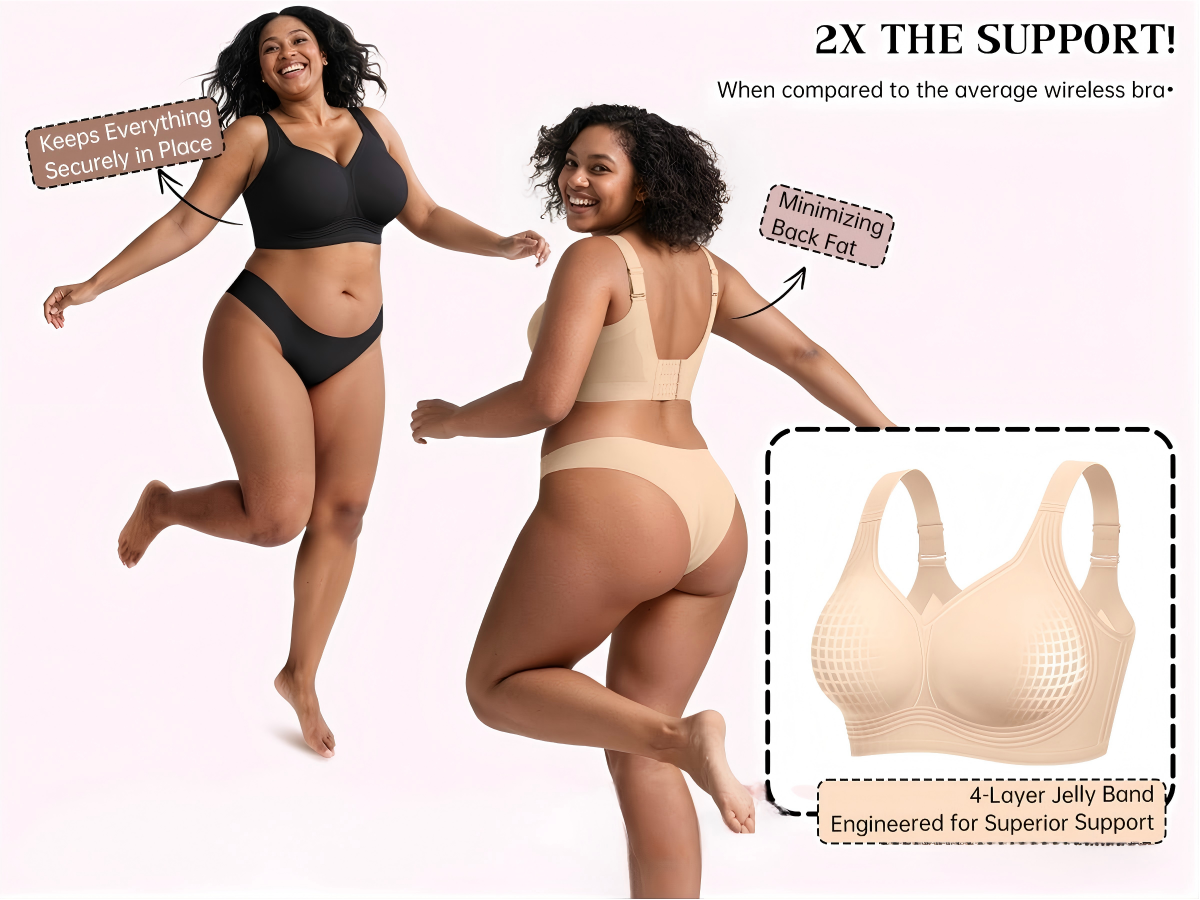 Vertvie|GRACE Classic T-Shirt Bra, Jelly Bras, Wireless Full Coverage for All Day Comfort Vertvie|GRACE Classic T-Shirt Bra, Jelly Bras, Wireless Full Coverage for All Day Comfort