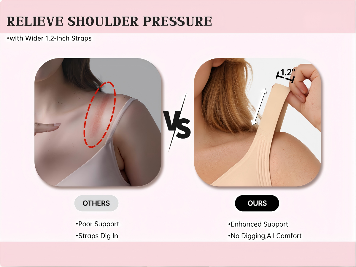 Vertvie|GRACE Classic T-Shirt Bra, Jelly Bras, Wireless Full Coverage for All Day Comfort Vertvie|GRACE Classic T-Shirt Bra, Jelly Bras, Wireless Full Coverage for All Day Comfort