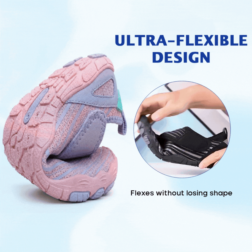 Flexible shoe sole