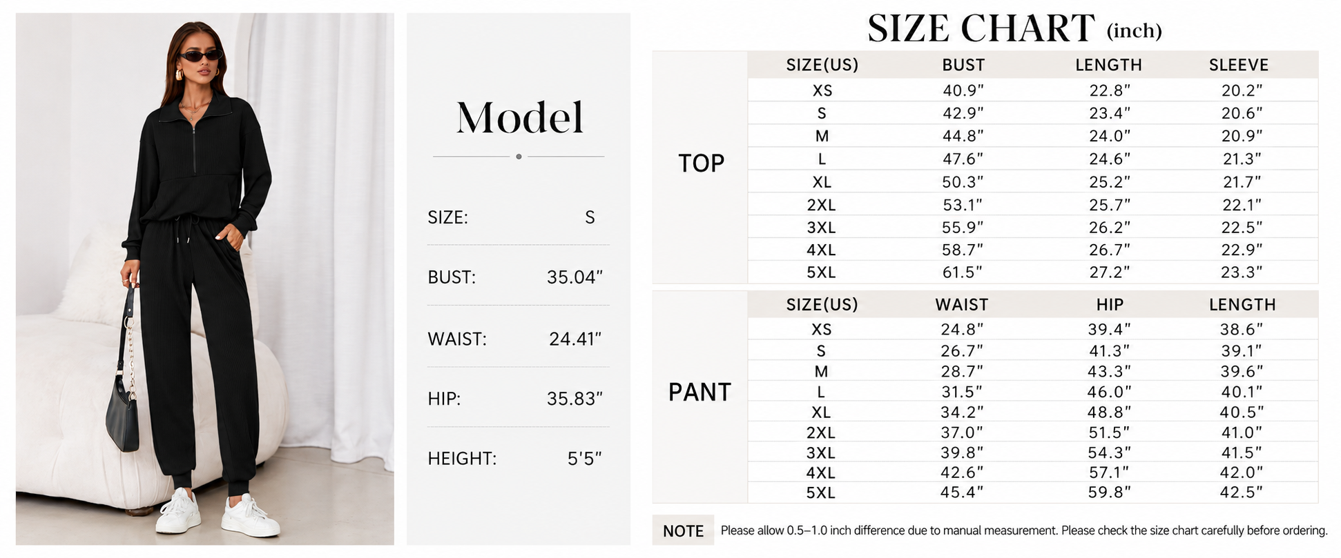 Women's two piece lounge set